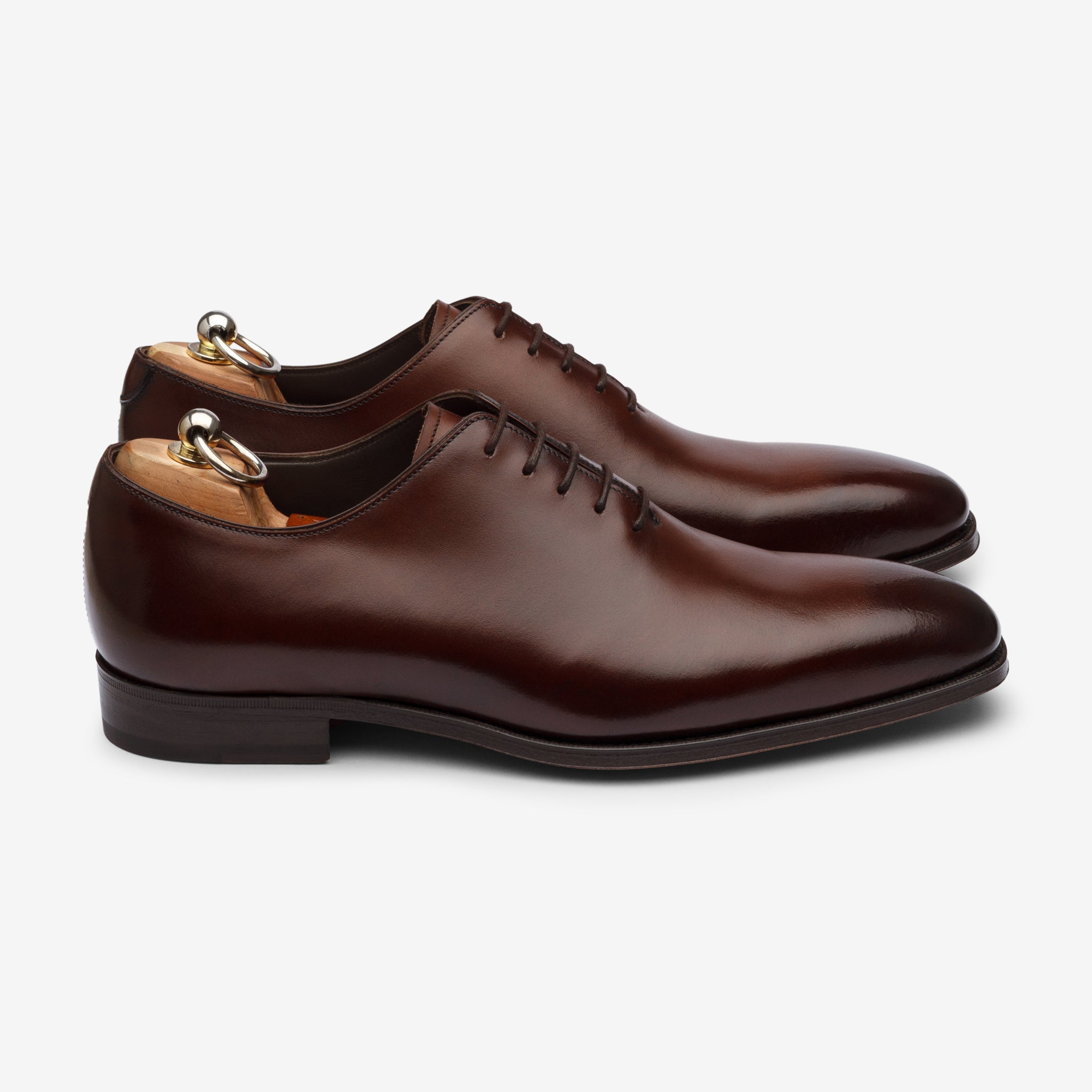 ブリドレンBRIDLEN革底ウイングチップドレスシューズマホガニーEU7(25) Bridlen – Marketplace by The Shoe Snob